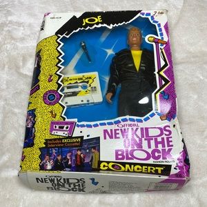 Hasbro Vintage New Kids on the Block doll Action Figure Joe 1990's